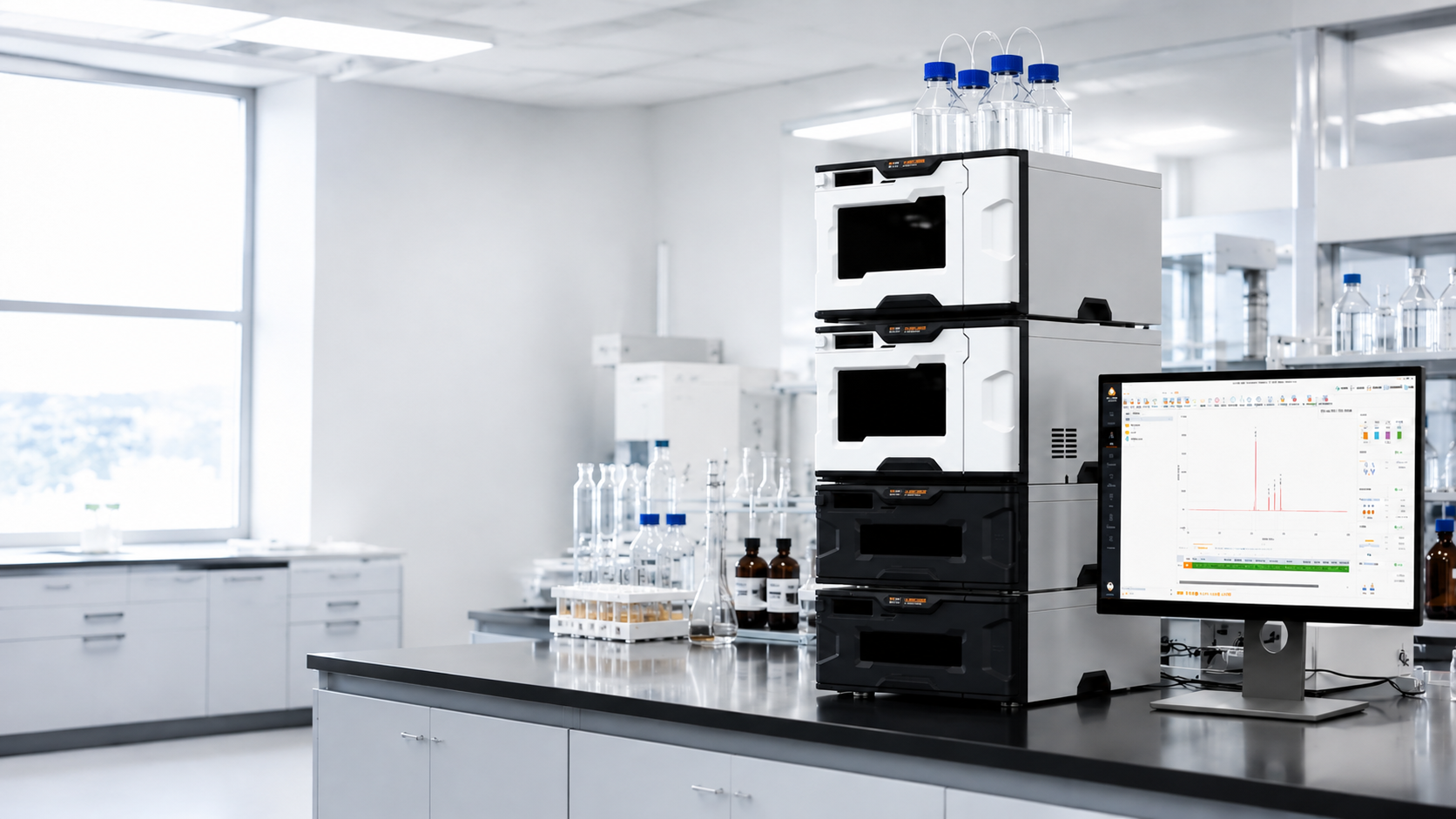 HPLC laboratory instrument system
